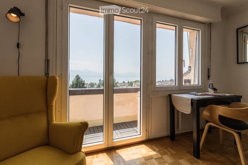 Untervermietung 2.5-Zimmer-Wohnung Pully (August > Dezember) (2)