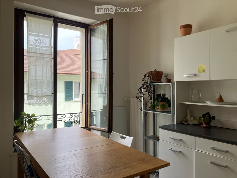 Nice 2-room apartment for rent in Acacias/Carouge (1)
