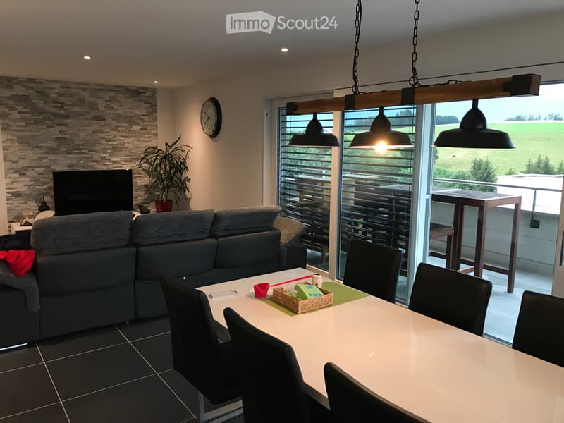 Magnifique appartement/attique 4.5 pièces à louer à Cottens (4)