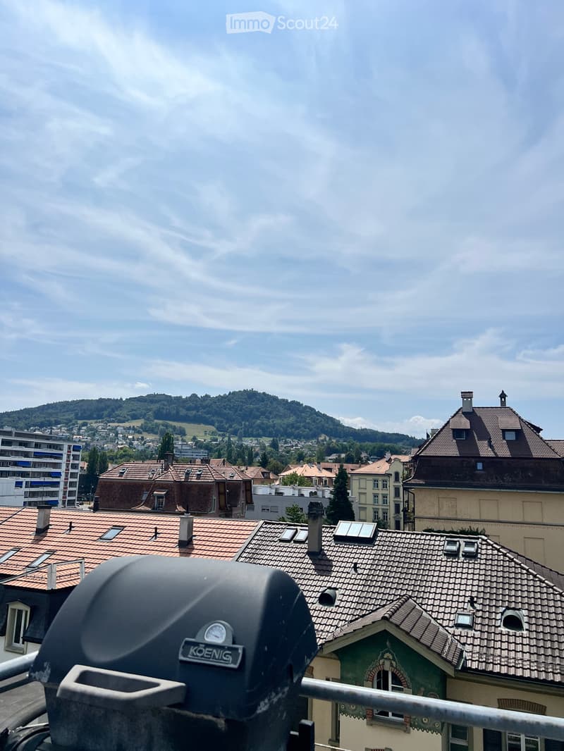 Chambre de colocation lumineuse avec terrasse privée sur le toit (1)