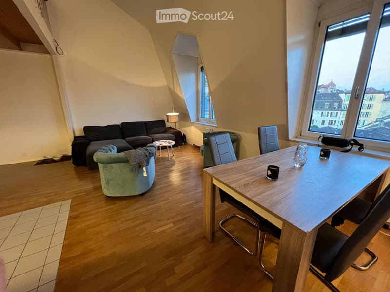 Appartamento nel centro città - 140m2 alla Riponne (8)