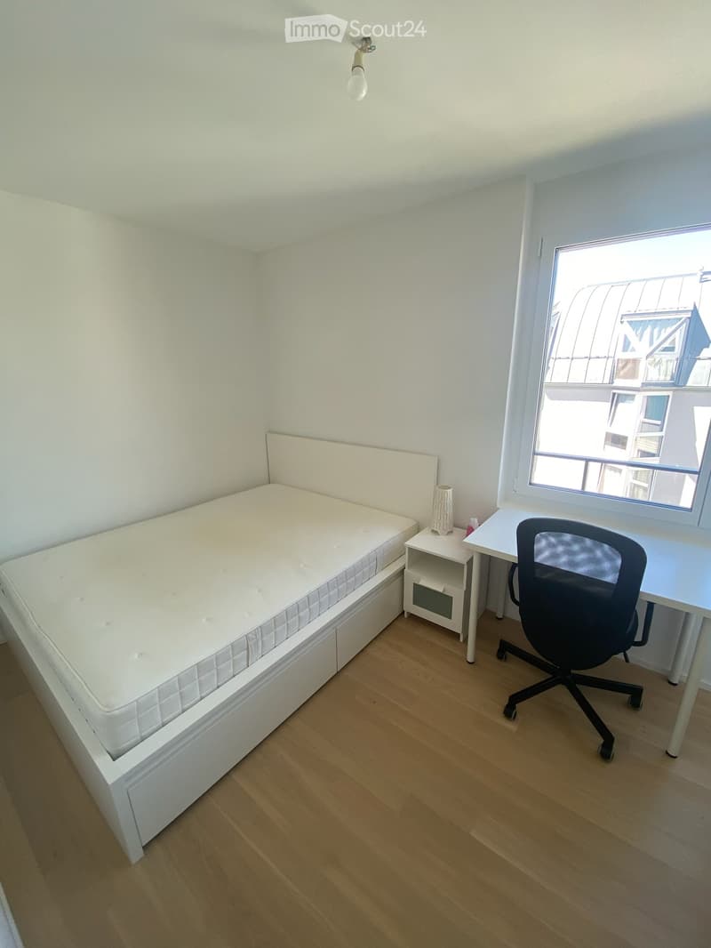 Zimmer zur Miete in einer neuen Wohnung in Renens (1)