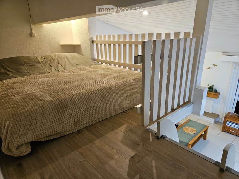 Appartement meublé Sion à Louer - 75m2, Veranda et Mezzanine (4)