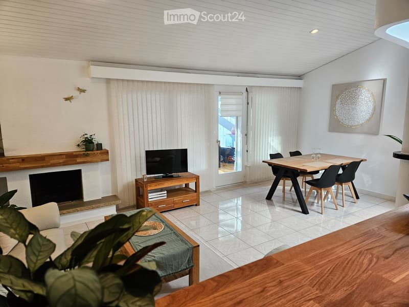 Appartement meublé Sion à Louer - 75m2, Veranda et Mezzanine (1)