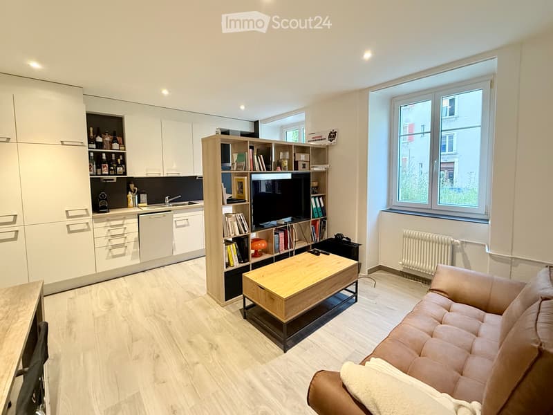 À remettre : appartement 2.5 pièces rénové (1)