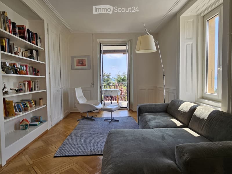 Appartamento di 5.5 locali con balcone e vista lago a Neuchâtel (1)