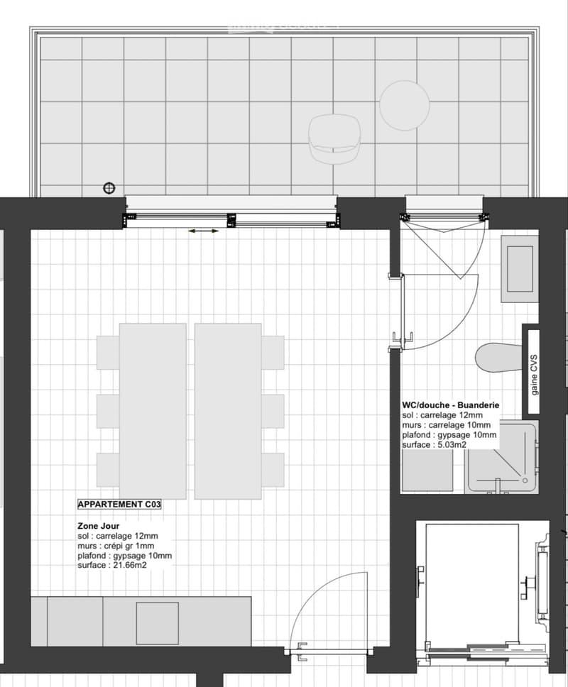 Charming new studio for rent (5)