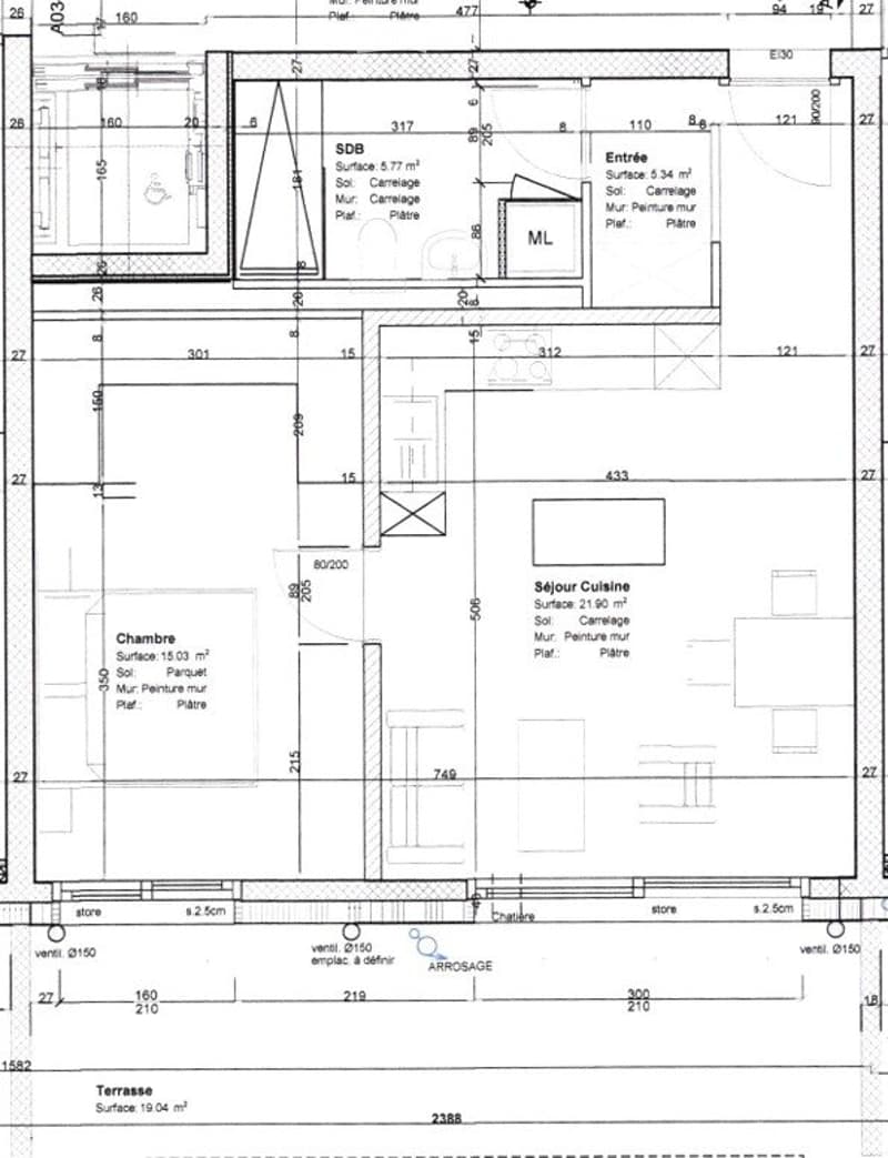 Charmantes 2.5-Zimmer-Wohnung in Collombey-Muraz (2)
