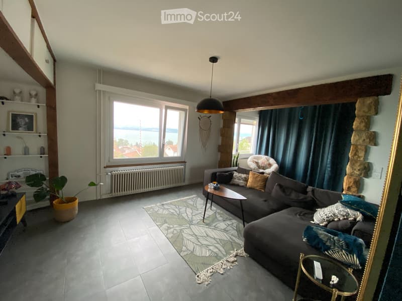 Appartement avec vue sur le lac et les alpes (1)