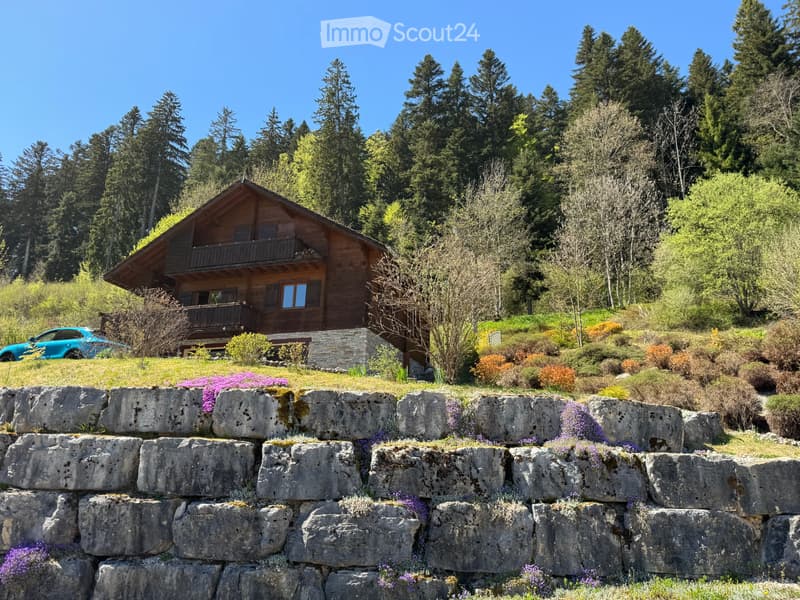 Beautiful individual chalet of 160 m² with panoramic view (2)