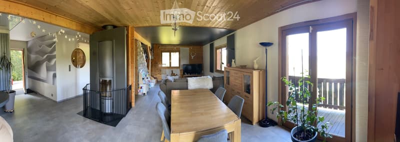Beautiful individual chalet of 160 m² with panoramic view (4)
