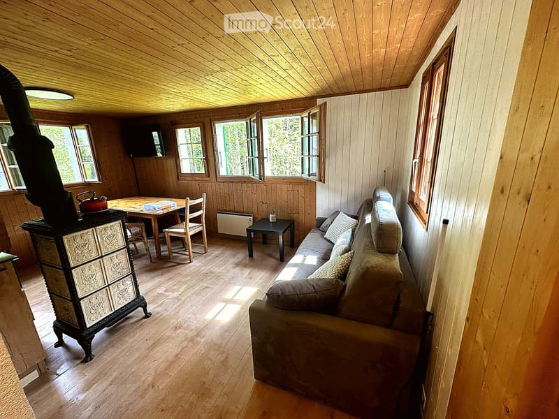 Chalet Zweitzweckbau + Baugrundstück 1084 m2 IBUS 0.7 (2)