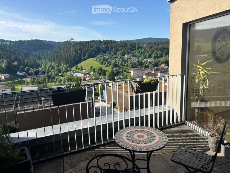 Appartement mit allem Komfort, 3,5 Zimmer im Dachgeschoss (1)