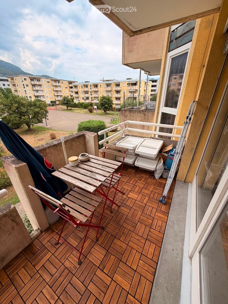 Monolocale 1,5 locali ristrutturato con balcone e posto auto (5)
