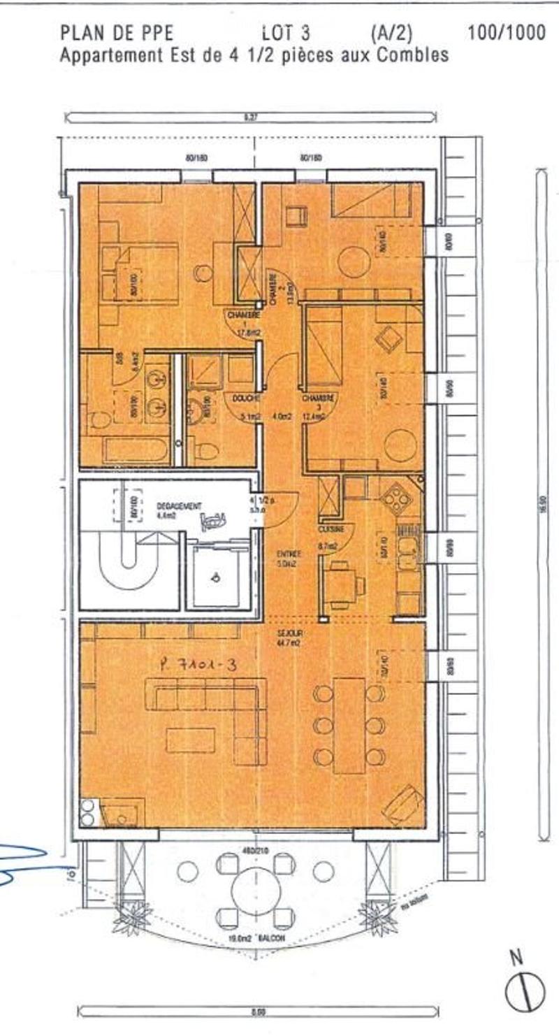 Dachgeschoss 4.5 Zimmer mit Panoramablick auf den See Lausanne (7)