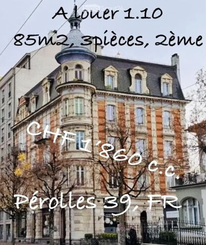 Ampio alloggio in un edificio eccezionale a Friburgo (1)