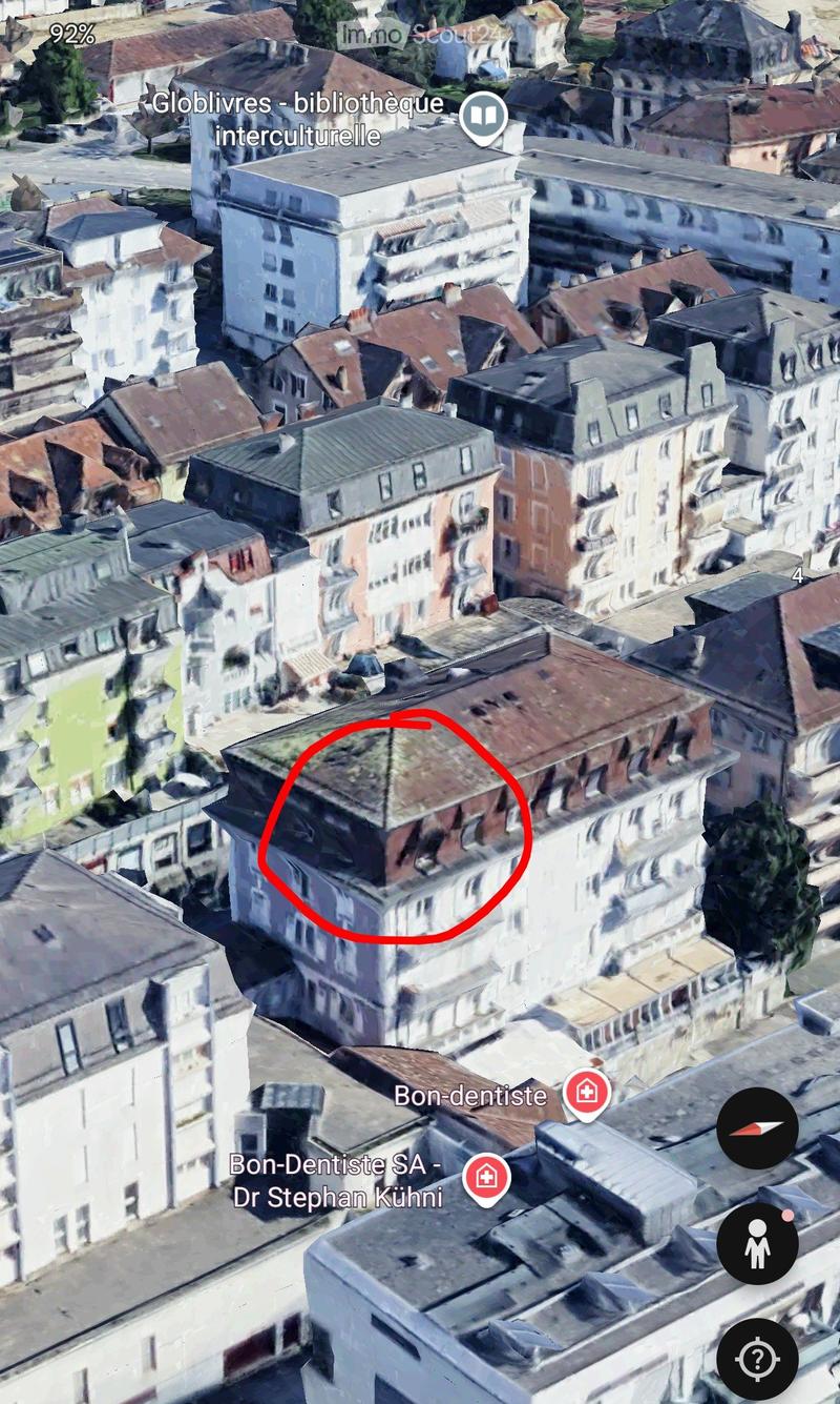 Monolocale nel centro di Renens (1)