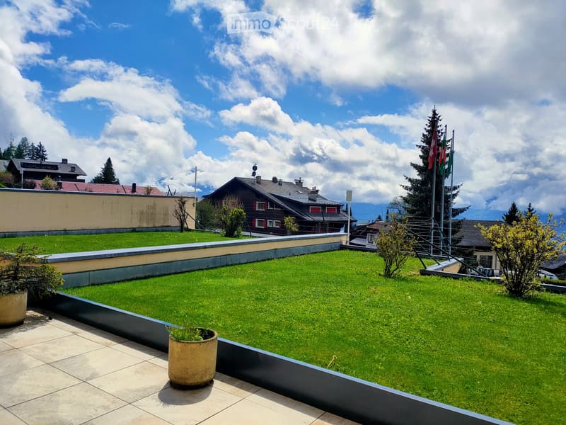 Wohnung 2,5 Zimmer, große Terrasse, Zentrum von Villars (1)