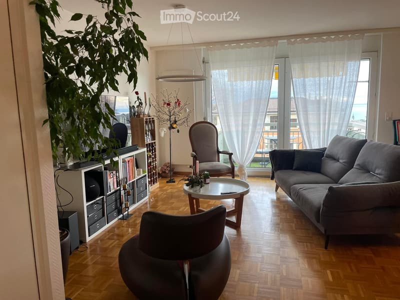 Spacieux 77 m² avec vue panoramique lac & Alpes (2)