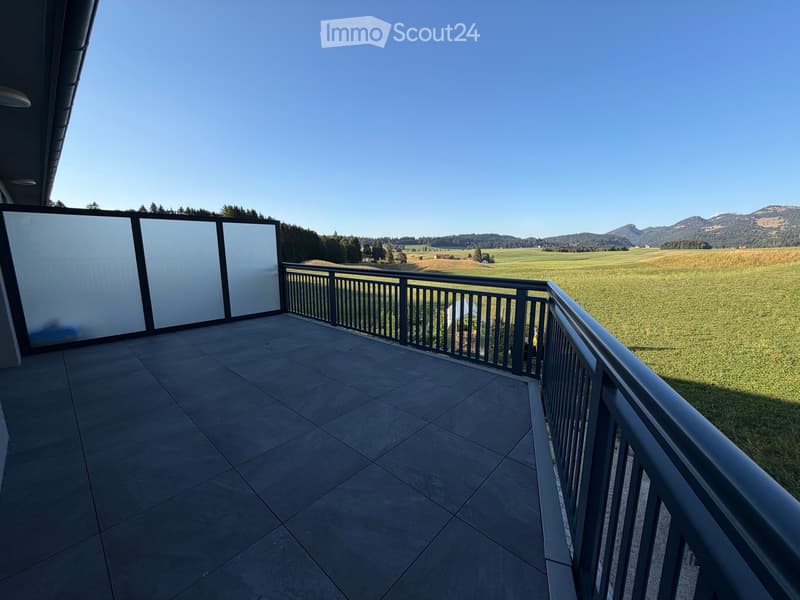 Studio mit großer Terrasse und freier Sicht (1)