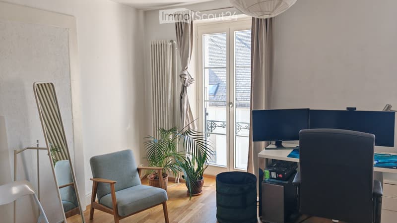 Bright room in a shared flat in central Lausanne (Riponne) (2)