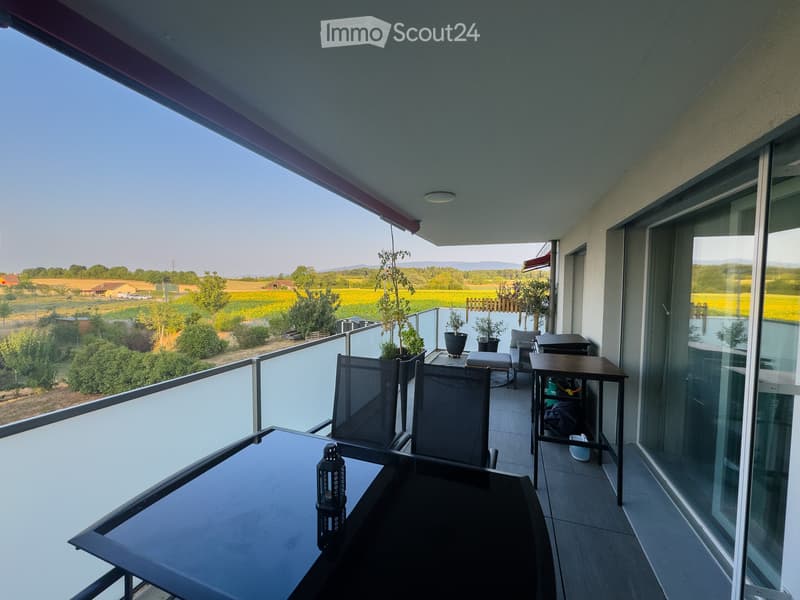 Lumineux 2,5 pièces, 60 m² avec balcon de 20 m² Cossonay (5)