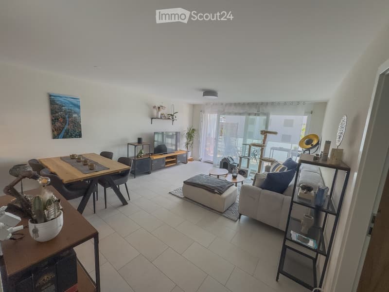 Lumineux 2,5 pièces, 60 m² avec balcon de 20 m² Cossonay (2)