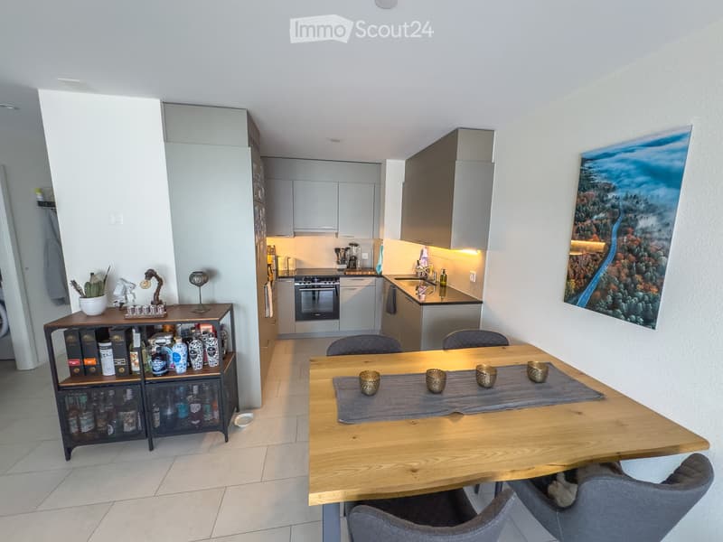 Lumineux 2,5 pièces, 60 m² avec balcon de 20 m² Cossonay (3)