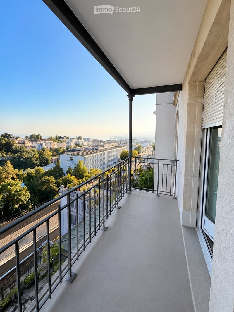 Studio mit Balkon und Seeblick, Lausanne Zentrum (2)