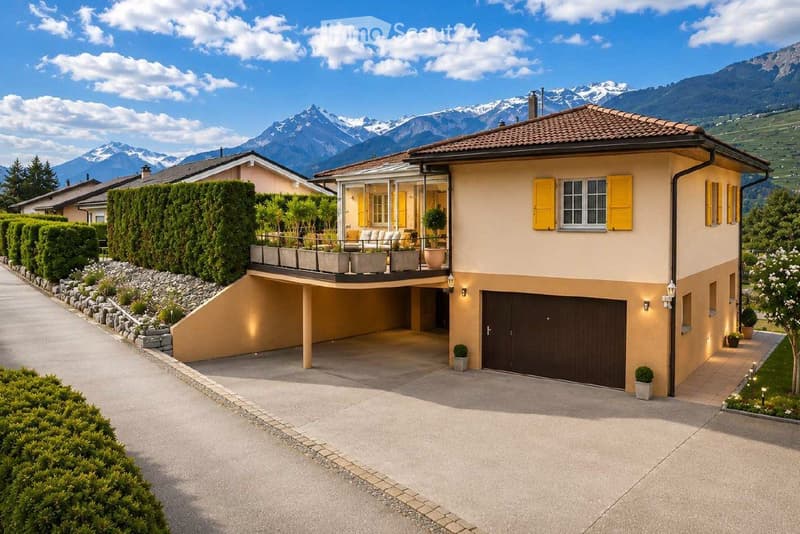 Studio indipendente in una villa a Bramois (Sion) (4)