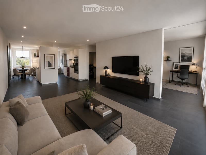 Grosse 4.5 Zi. Wohnung 110m2 in ruhigem, gehobenem Quartier (3)