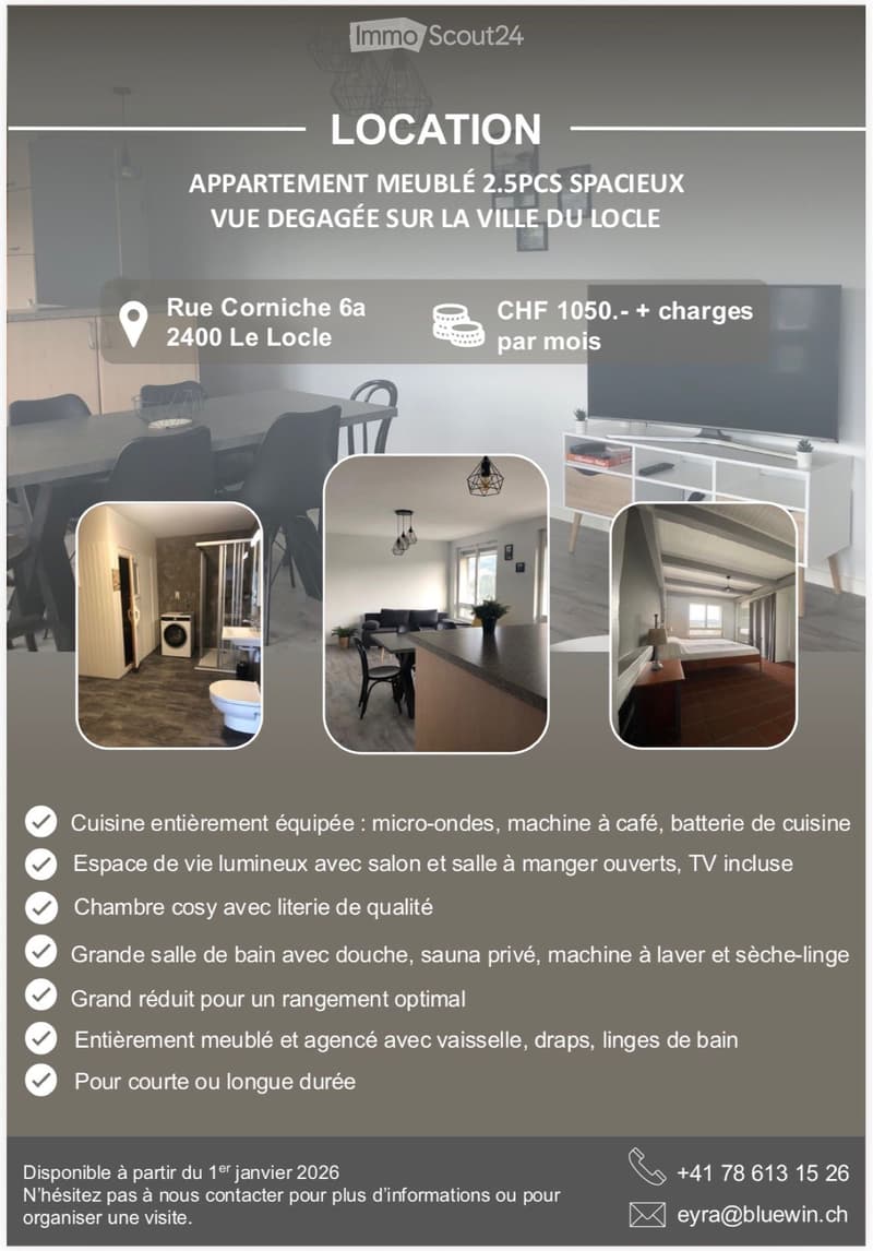 Appartement möbliert und komplett eingerichtet (1)