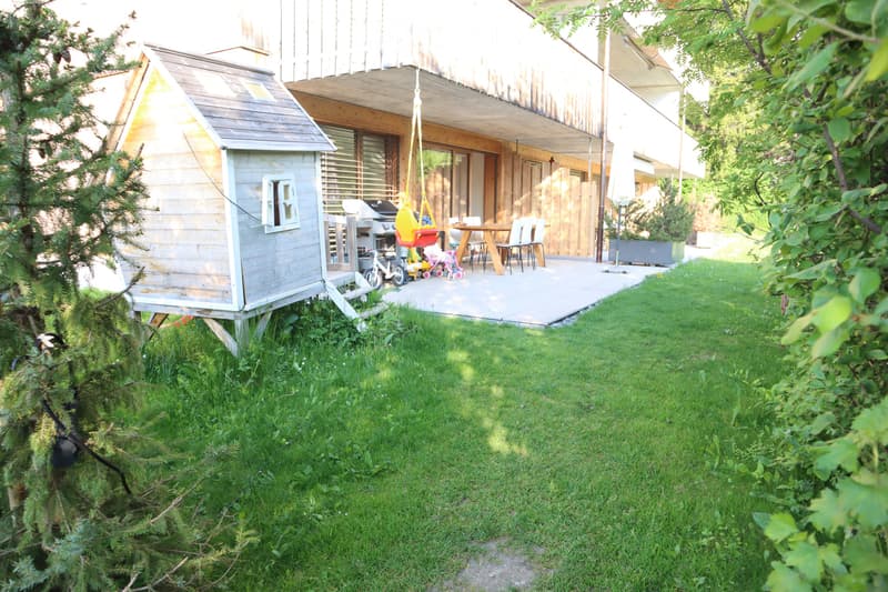 Bell'appartamento di 4,5 locali con grande giardino privato a Vercorin (11)