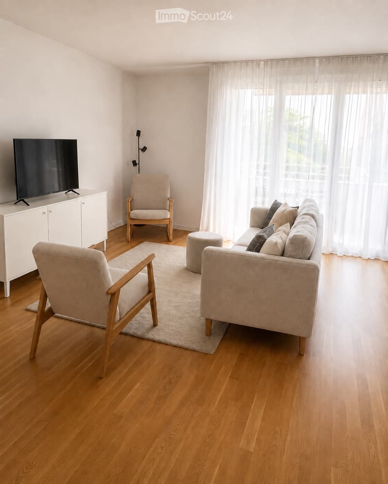 Möblierte Untervermietung 4.5-Zimmer-Wohnung in Nyon (VD) (2)