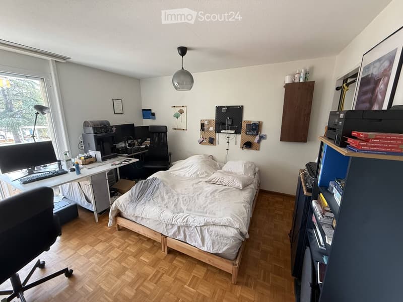 Studio mit Balkon in Yverdon-les-Bains (Übernahme des Mietvertrags) (4)