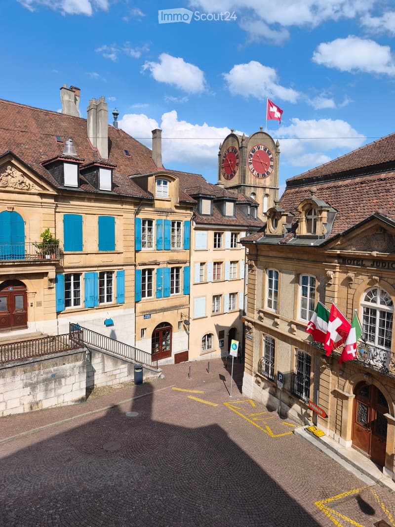 Reprise de bail - Charmant 3,5 pièces Neuchâtel centre (1)