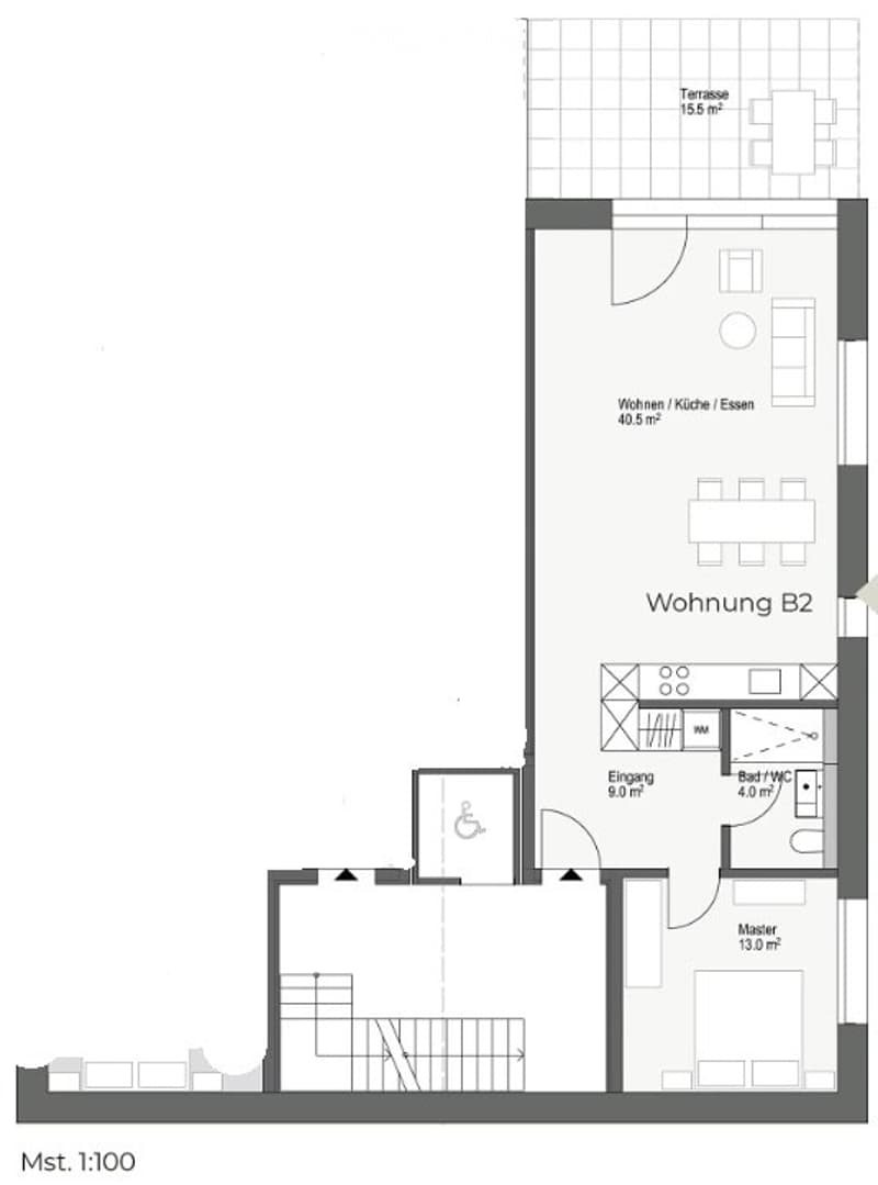 Appartement moderne de 2,5 pièces avec vue sur le lac à Leissigen (2)