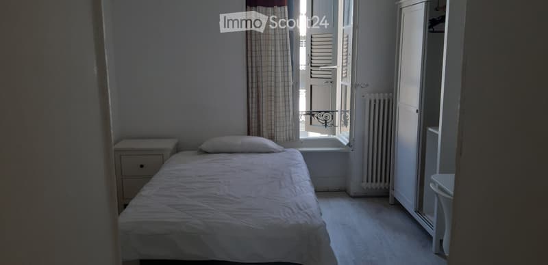 Libre de suite, grande chambre dans bel appartement meublé (1)