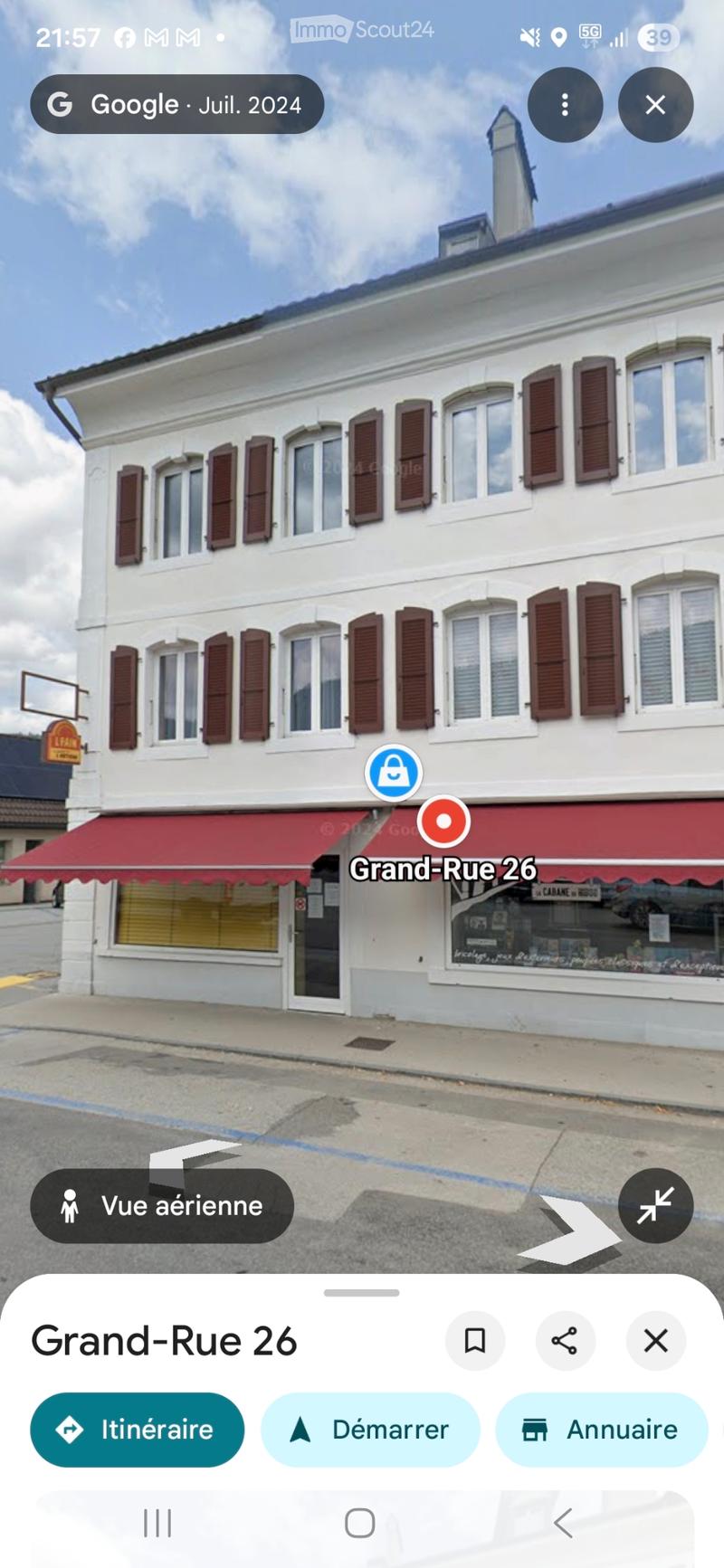 4.5 rooms for rent in the center of Fleurier (4)