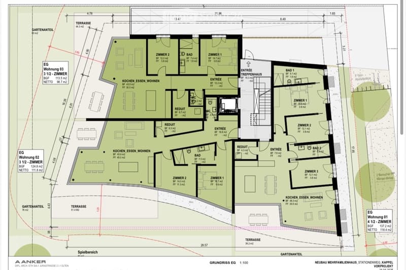 Verschiedene moderne Neubauwohnungen (2)