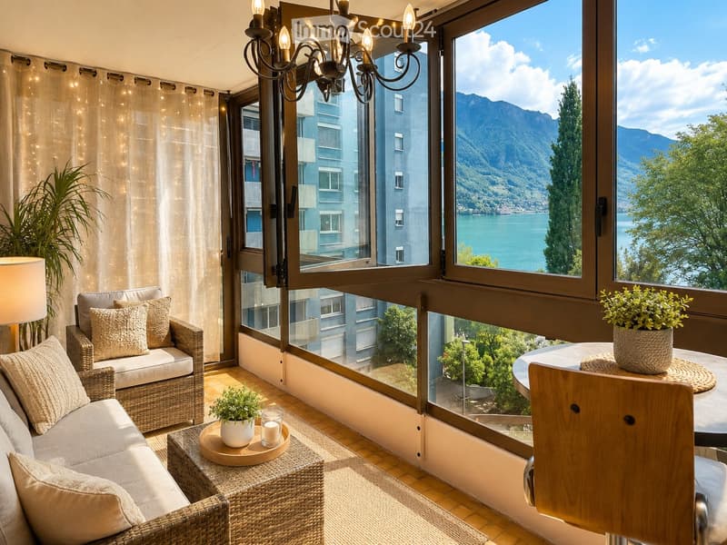 Schönes 2.5-Zimmer-Apartment im Herzen von Montreux, nur zwei Schritte vom See entfernt (1)