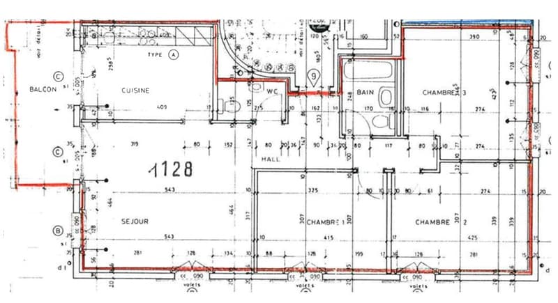 Wohnung mit 4,5 Zimmern für September (5)