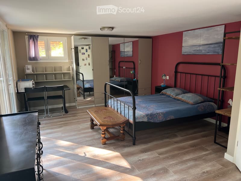 Zimmer mit separatem Eingang in Trélex (1)
