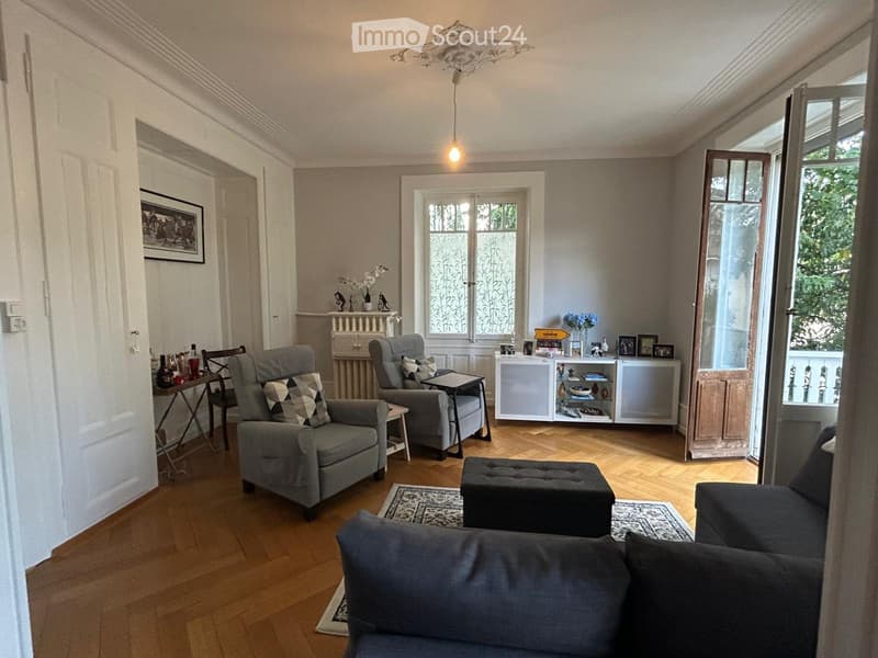 5 Zimmer, sehr große Terrasse, Chêne Bourg (3)