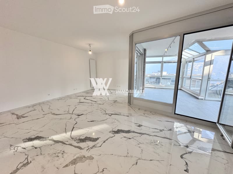 LUGANO: ELEGANTE APPARTAMENTO VISTA LAGO E MONTE BRÈ (5)