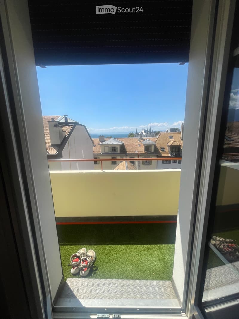 Appartamento 1,5 locali con vista impareggiabile nel centro di Vevey (5)
