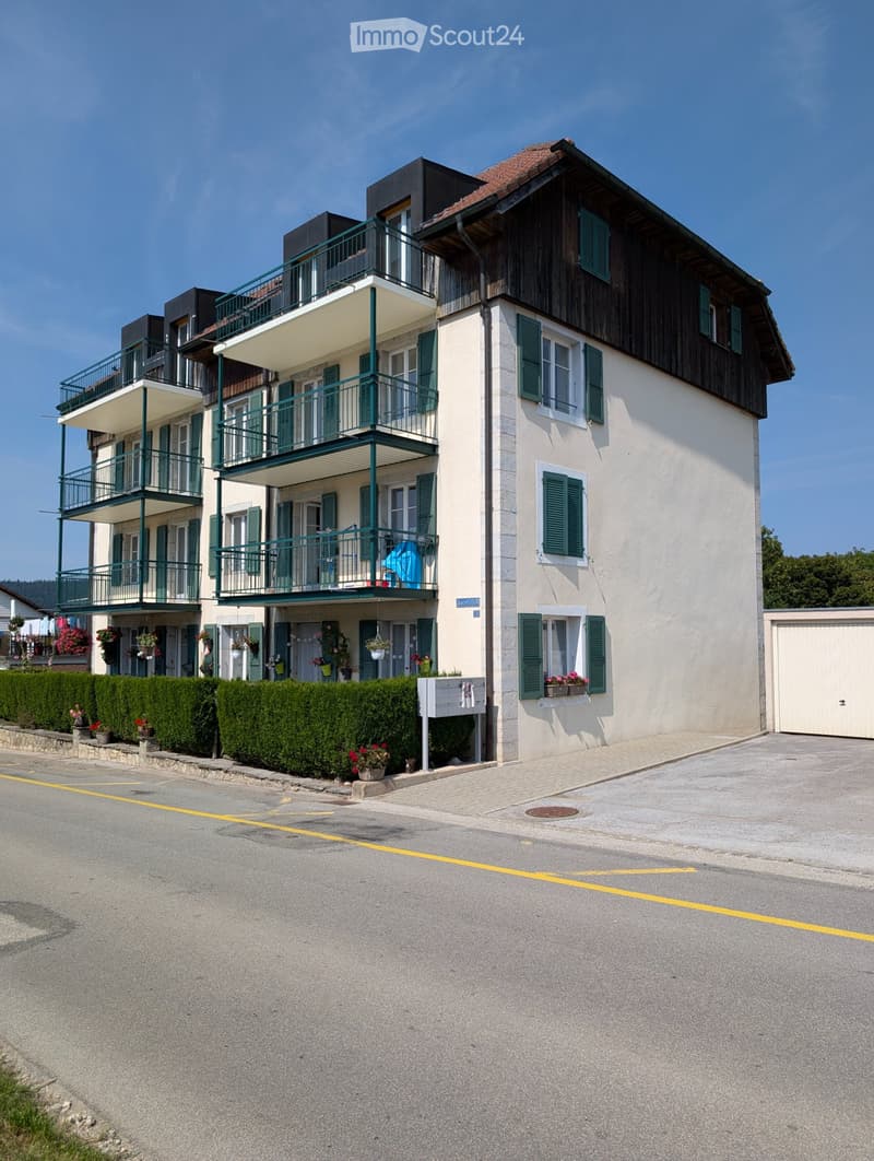 Appartement de 3,5 pièces, lumineux avec balcon (1)