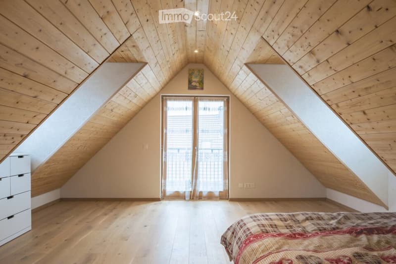 Nouvelle partie de maison meublée dans un bâtiment écologique neuf à louer (5)