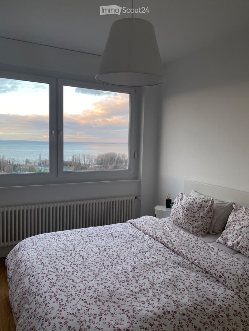 Superbe attique, vue lac panoramique, balcon, parking (4)