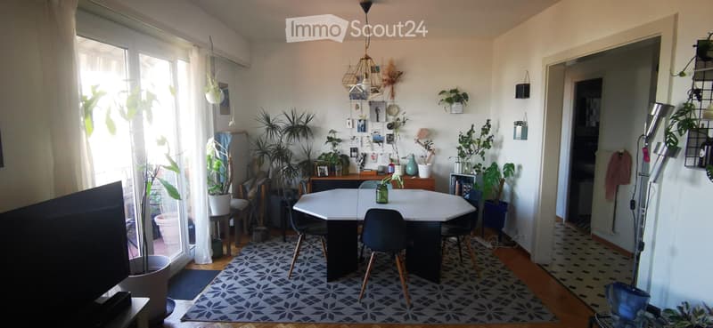 3.5 p. 68 m2, av. Riant-Mont 17 Lausanne centre très calme. (3)